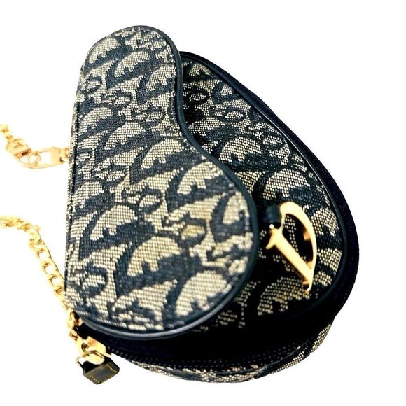 COPY - Dior blue Saddle Pouch - Picture 4 of 16